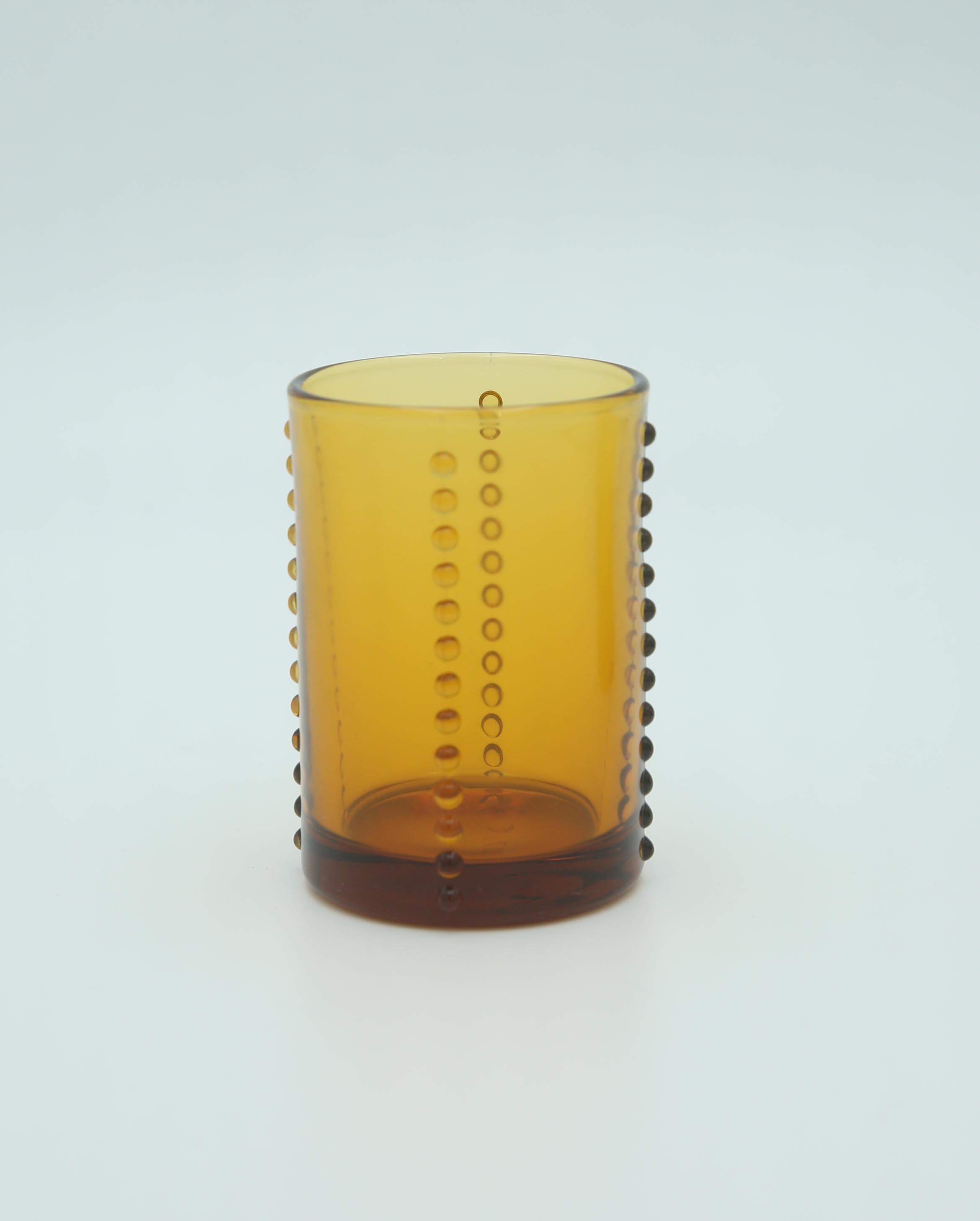 Sori Yanagi Glass Tumbler Amber