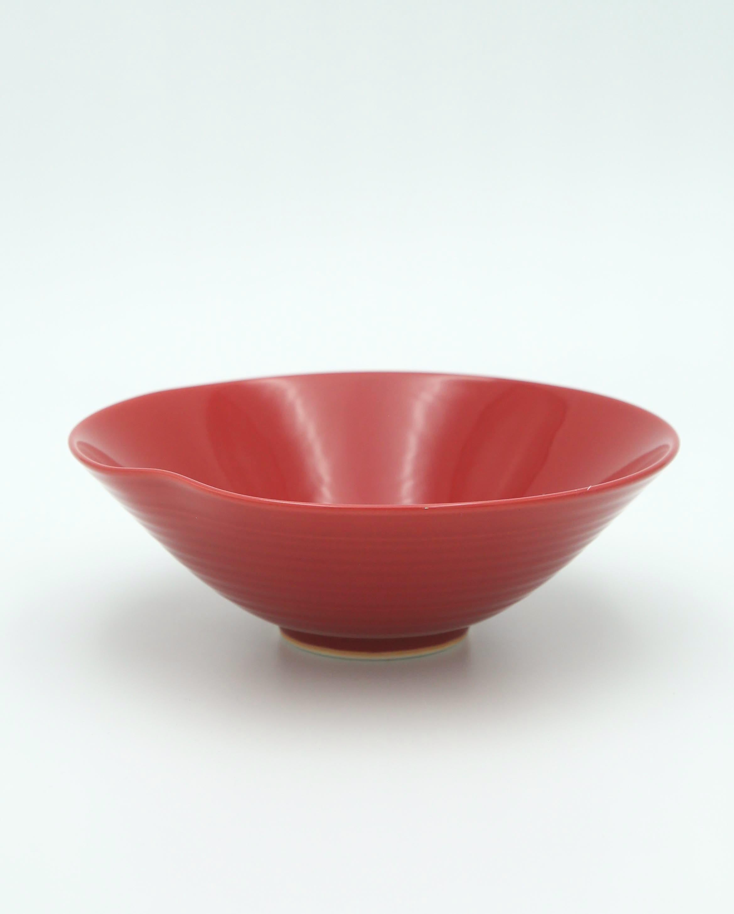 Hasami Ware Bowl (Red)