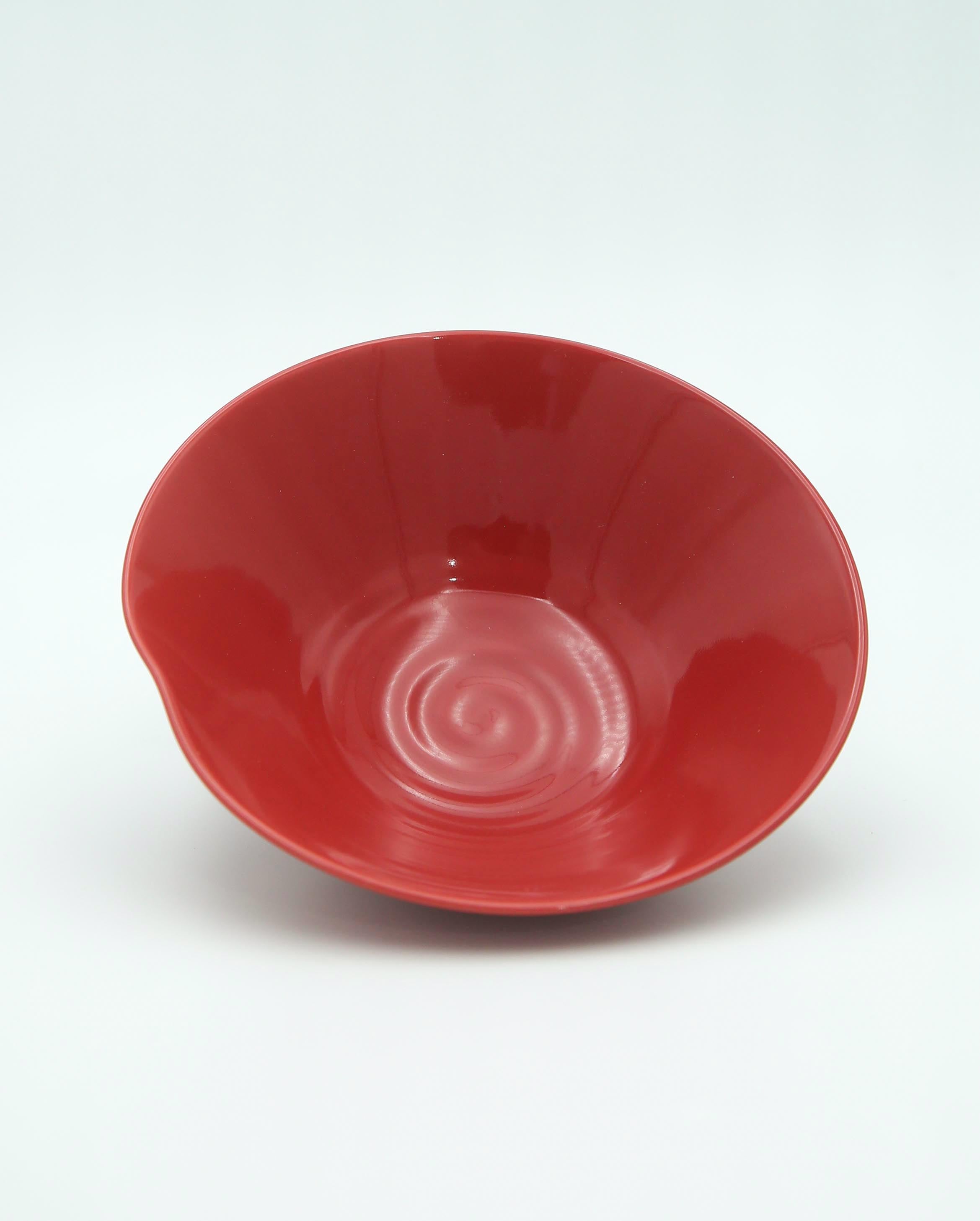 Hasami Ware Bowl (Red)