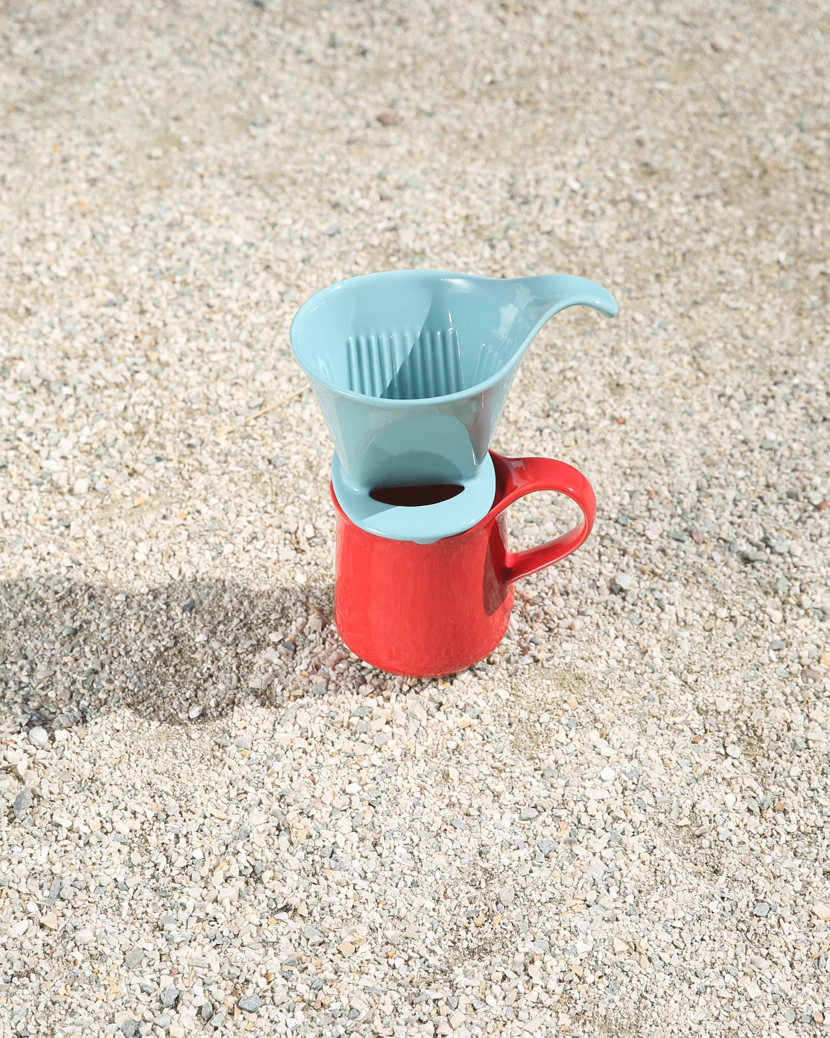 Cafe Mug Postmodern Red