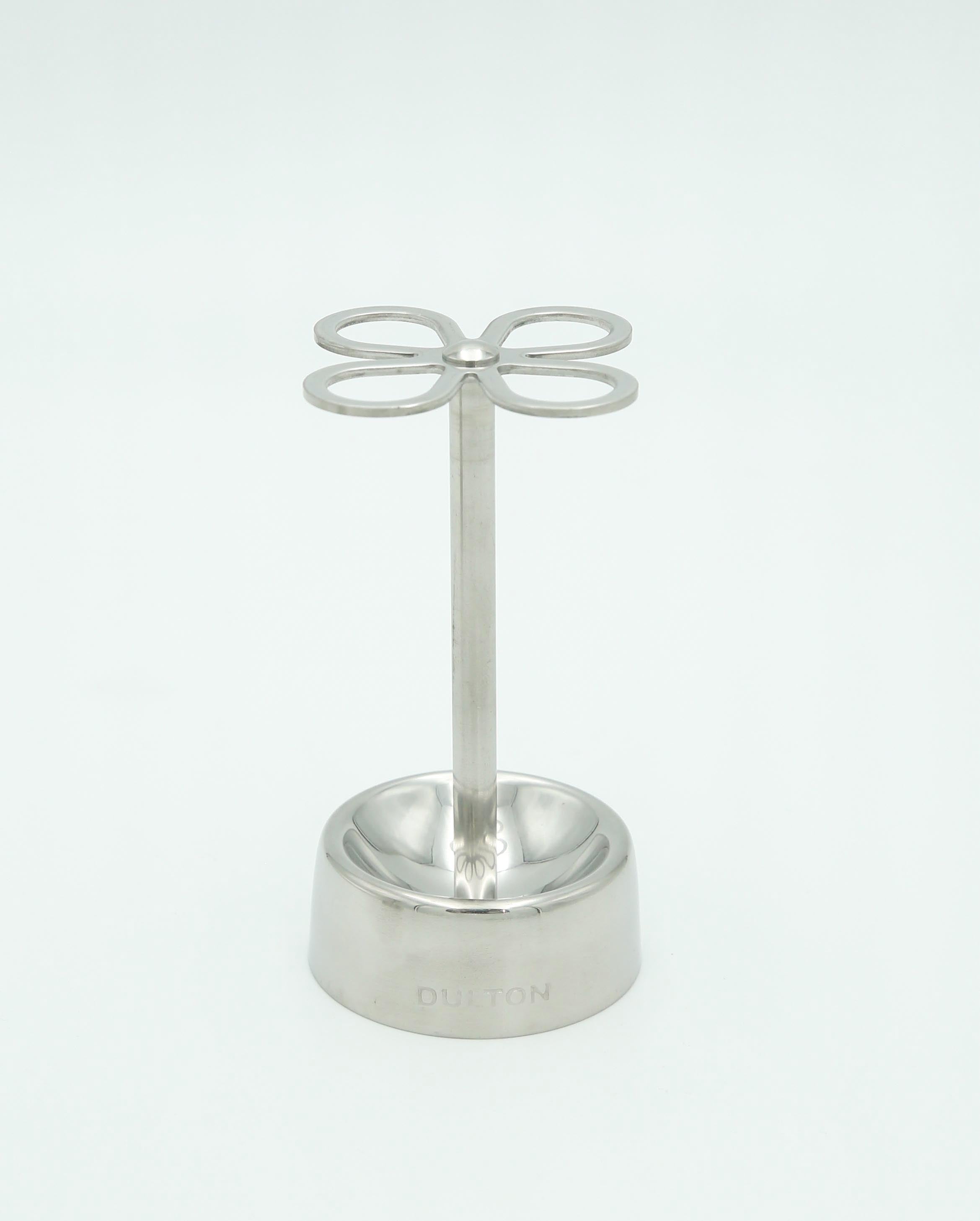 Four Leaf Clover Stainless Steel Toothbrush Holder (Mirror)