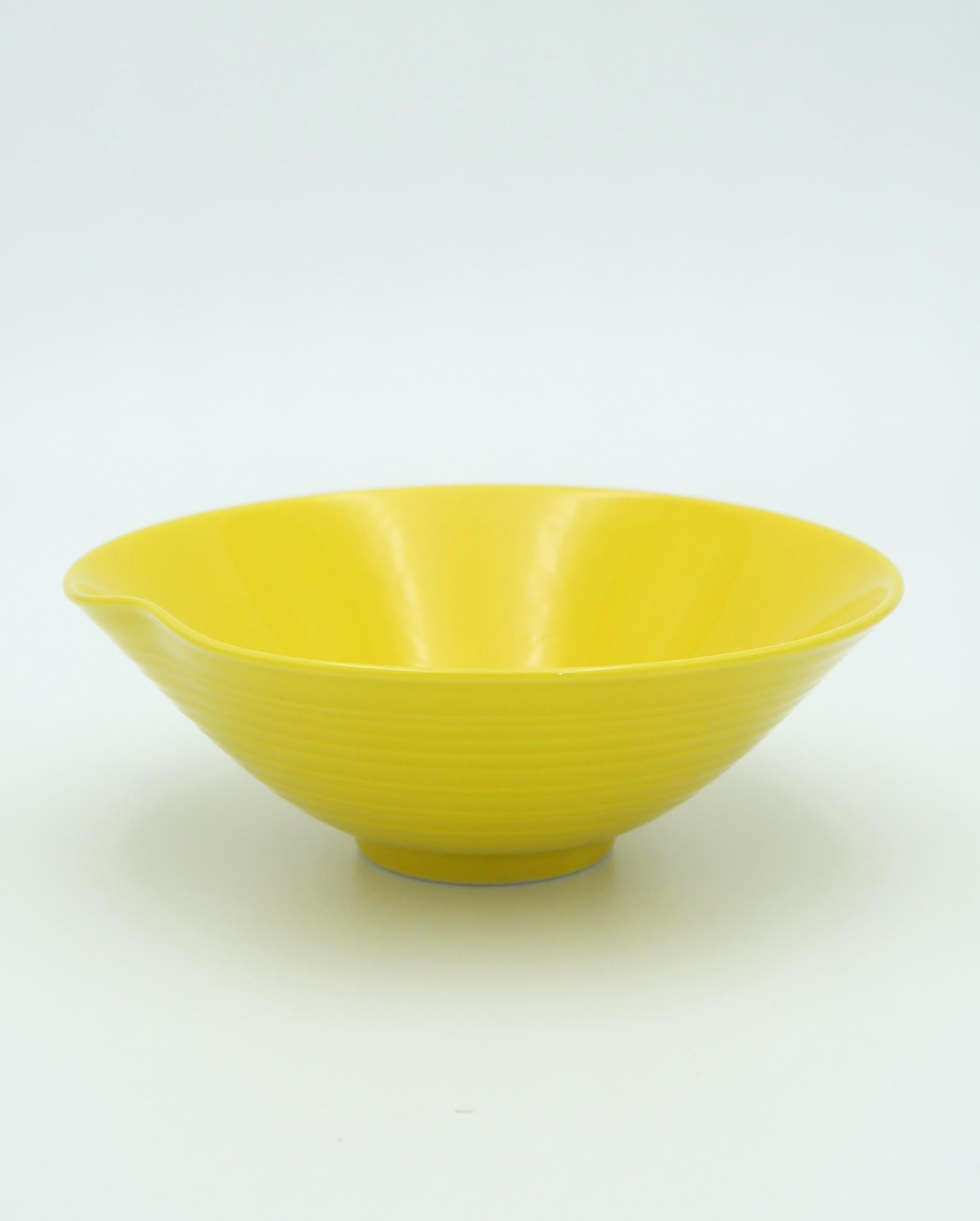 Hasami Ware Bowl (Yellow)
