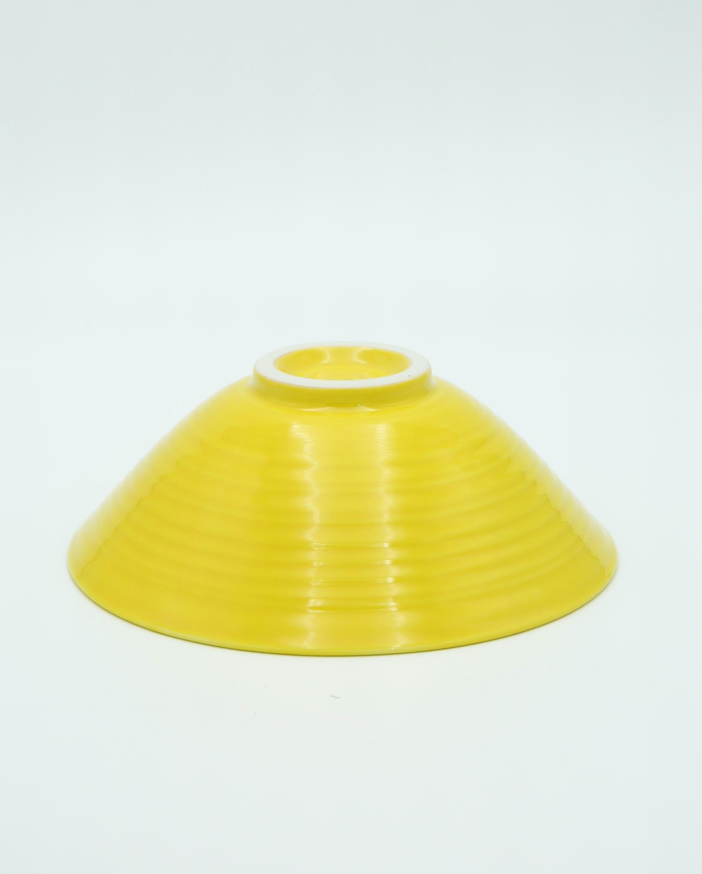 Hasami Ware Bowl (Yellow)